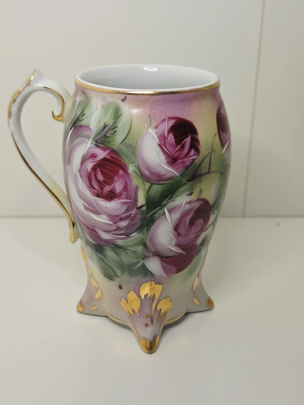 Antique Nippon Hand Painted Porcelain Cider Set - 14